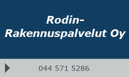 Rodin-Rakennuspalvelut Oy logo